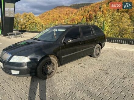 Чорний Шкода Октавія, об'ємом двигуна 2 л та пробігом 285 тис. км за 6000 $, фото 1 на Automoto.ua