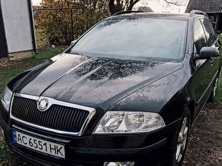 Черный Шкода Октавия, объемом двигателя 1.6 л и пробегом 292 тыс. км за 6400 $, фото 1 на Automoto.ua