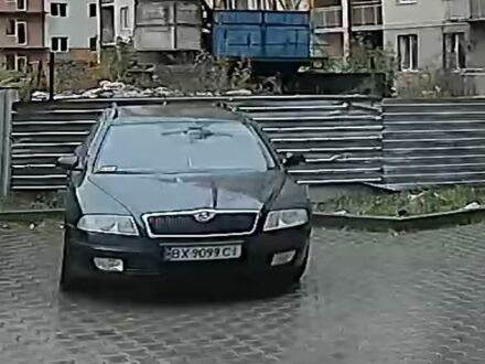 Черный Шкода Октавия, объемом двигателя 2 л и пробегом 270 тыс. км за 7200 $, фото 1 на Automoto.ua