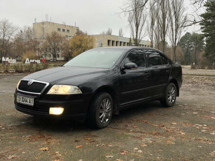 Чорний Шкода Октавія, об'ємом двигуна 2 л та пробігом 350 тис. км за 4700 $, фото 1 на Automoto.ua
