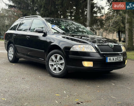 Чорний Шкода Октавія, об'ємом двигуна 1.6 л та пробігом 210 тис. км за 6450 $, фото 1 на Automoto.ua