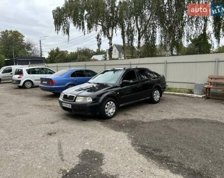 Чорний Шкода Октавія, об'ємом двигуна 1.6 л та пробігом 221 тис. км за 7300 $, фото 1 на Automoto.ua