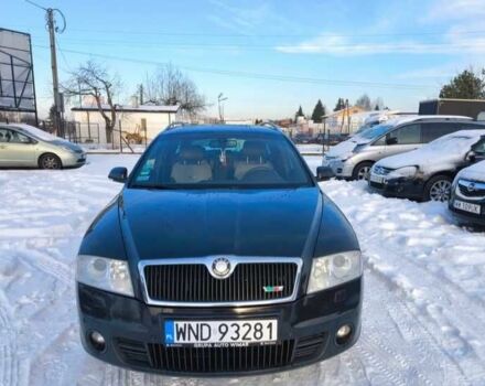 Черный Шкода Октавия, объемом двигателя 2 л и пробегом 192 тыс. км за 1800 $, фото 1 на Automoto.ua