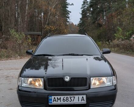 Чорний Шкода Октавія, об'ємом двигуна 1.6 л та пробігом 144 тис. км за 6999 $, фото 1 на Automoto.ua