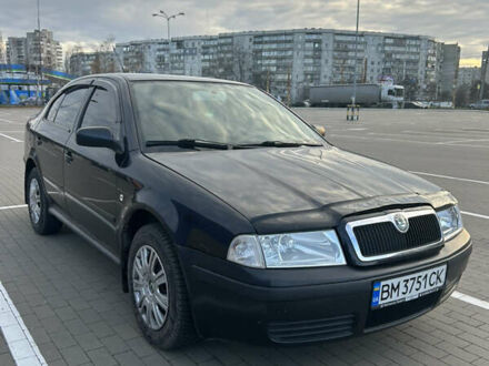 Черный Шкода Октавия, объемом двигателя 1.6 л и пробегом 263 тыс. км за 5600 $, фото 1 на Automoto.ua