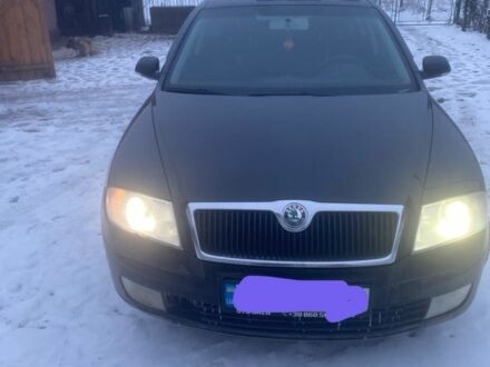 Черный Шкода Октавия, объемом двигателя 1.8 л и пробегом 258 тыс. км за 5000 $, фото 1 на Automoto.ua