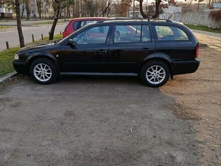 Чорний Шкода Октавія, об'ємом двигуна 1.6 л та пробігом 211 тис. км за 5300 $, фото 1 на Automoto.ua