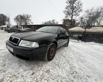 Черный Шкода Октавия, объемом двигателя 2 л и пробегом 320 тыс. км за 3600 $, фото 1 на Automoto.ua