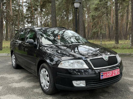 Черный Шкода Октавия, объемом двигателя 1.8 л и пробегом 189 тыс. км за 6700 $, фото 1 на Automoto.ua