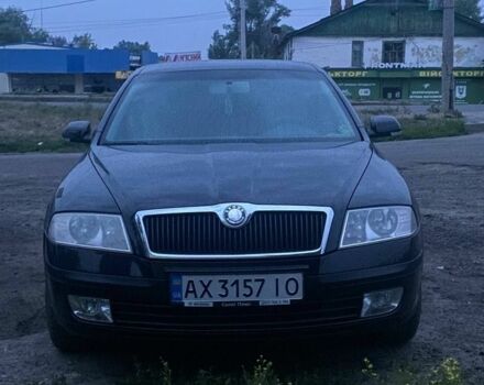 Черный Шкода Октавия, объемом двигателя 2 л и пробегом 180 тыс. км за 6700 $, фото 1 на Automoto.ua