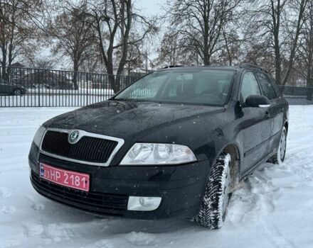 Черный Шкода Октавия, объемом двигателя 1.8 л и пробегом 189 тыс. км за 6300 $, фото 1 на Automoto.ua