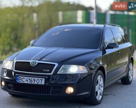 Черный Шкода Октавия, объемом двигателя 2 л и пробегом 220 тыс. км за 5800 $, фото 1 на Automoto.ua