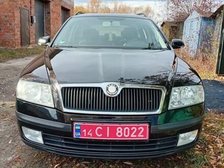 Черный Шкода Октавия, объемом двигателя 1.6 л и пробегом 241 тыс. км за 6100 $, фото 1 на Automoto.ua