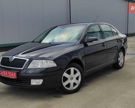 Черный Шкода Октавия, объемом двигателя 1.6 л и пробегом 218 тыс. км за 6999 $, фото 1 на Automoto.ua