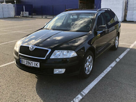 Черный Шкода Октавия, объемом двигателя 1.6 л и пробегом 233 тыс. км за 6700 $, фото 1 на Automoto.ua