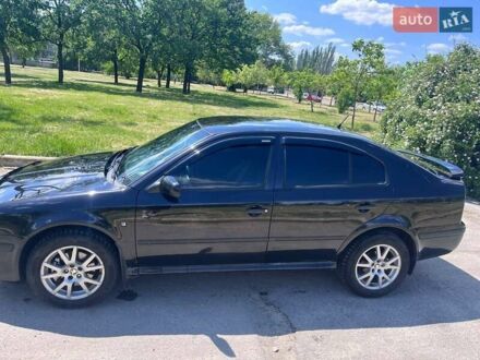 Шкода Октавия 2007 в Днепре (Днепропетровске) на Automoto.ua Черный Шкода Октавия, объемом двигателя 1.78 л и пробегом 176 тыс. км за 5500 $, фото 1 на Automoto.ua