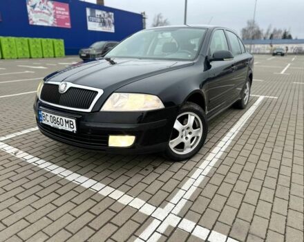 Черный Шкода Октавия, объемом двигателя 1.8 л и пробегом 206 тыс. км за 5150 $, фото 1 на Automoto.ua