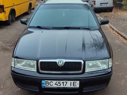 Черный Шкода Октавия, объемом двигателя 1.6 л и пробегом 200 тыс. км за 5500 $, фото 1 на Automoto.ua