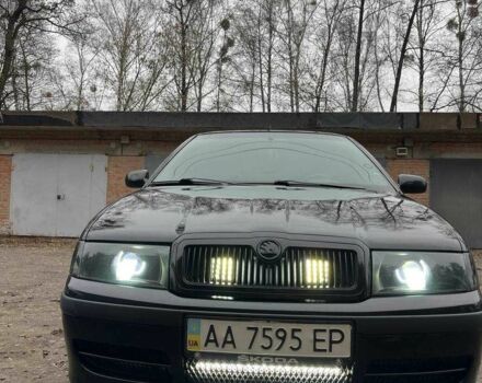 Чорний Шкода Октавія, об'ємом двигуна 1.8 л та пробігом 265 тис. км за 7000 $, фото 1 на Automoto.ua