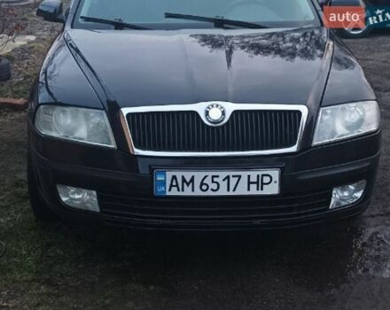 Черный Шкода Октавия, объемом двигателя 1.98 л и пробегом 230 тыс. км за 3500 $, фото 1 на Automoto.ua