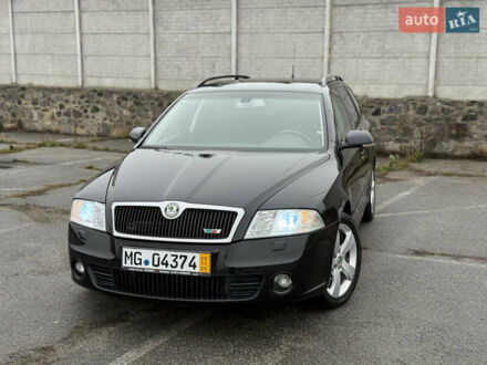 Черный Шкода Октавия, объемом двигателя 1.6 л и пробегом 208 тыс. км за 7850 $, фото 1 на Automoto.ua