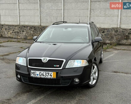 Черный Шкода Октавия, объемом двигателя 1.6 л и пробегом 208 тыс. км за 7850 $, фото 1 на Automoto.ua