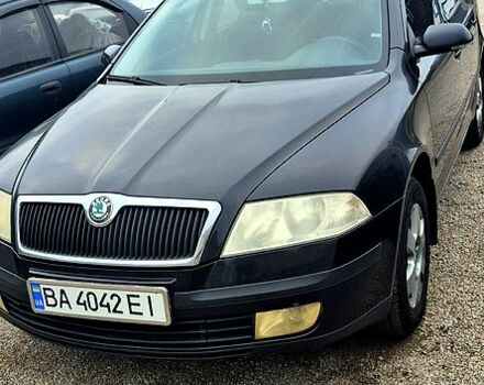 Черный Шкода Октавия, объемом двигателя 2 л и пробегом 312 тыс. км за 6000 $, фото 1 на Automoto.ua