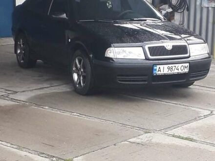 Черный Шкода Октавия, объемом двигателя 1.78 л и пробегом 99 тыс. км за 7000 $, фото 1 на Automoto.ua