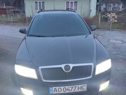 Шкода Октавия 2007 в Ивано-Франковске на Automoto.ua Черный Шкода Октавия, объемом двигателя 1.9 л и пробегом 300 тыс. км за 7500 $, фото 1 на Automoto.ua