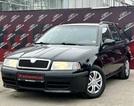 Чорний Шкода Октавія, об'ємом двигуна 1.6 л та пробігом 198 тис. км за 5900 $, фото 1 на Automoto.ua