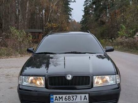 Чорний Шкода Октавія, об'ємом двигуна 1.6 л та пробігом 144 тис. км за 6999 $, фото 1 на Automoto.ua