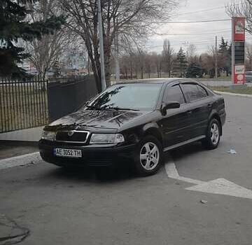 Черный Шкода Октавия, объемом двигателя 1.6 л и пробегом 180 тыс. км за 6700 $, фото 1 на Automoto.ua