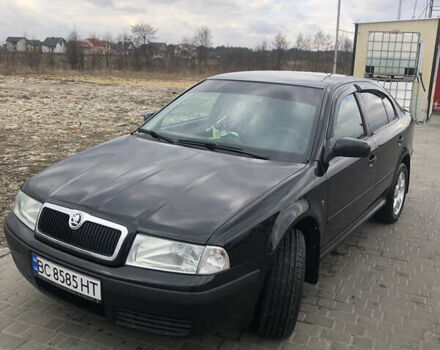 Черный Шкода Октавия, объемом двигателя 1.6 л и пробегом 280 тыс. км за 5500 $, фото 1 на Automoto.ua