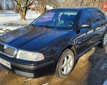 Чорний Шкода Октавія, об'ємом двигуна 1.6 л та пробігом 230 тис. км за 4800 $, фото 1 на Automoto.ua