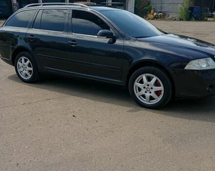 Чорний Шкода Октавія, об'ємом двигуна 2 л та пробігом 248 тис. км за 5500 $, фото 1 на Automoto.ua