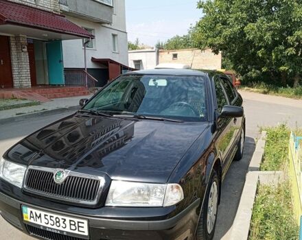 Черный Шкода Октавия, объемом двигателя 1.6 л и пробегом 138 тыс. км за 7200 $, фото 1 на Automoto.ua