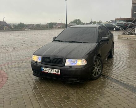 Чорний Шкода Октавія, об'ємом двигуна 1.8 л та пробігом 213 тис. км за 6500 $, фото 1 на Automoto.ua