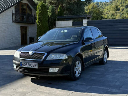 Шкода Октавия 2008 в Тячеве на Automoto.ua Черный Шкода Октавия, объемом двигателя 2 л и пробегом 315 тыс. км за 5100 $, фото 1 на Automoto.ua