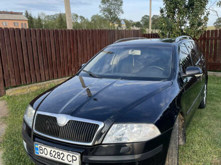 Шкода Октавія 2008 у Подгайцах на Automoto.ua Чорний Шкода Октавія, об'ємом двигуна 2 л та пробігом 306 тис. км за 5799 $, фото 1 на Automoto.ua