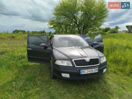 Шкода Октавия 2008 в Червонограде на Automoto.ua Черный Шкода Октавия, объемом двигателя 1.98 л и пробегом 493 тыс. км за 5600 $, фото 1 на Automoto.ua