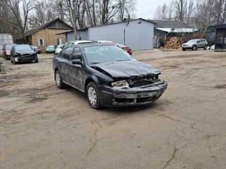 Черный Шкода Октавия, объемом двигателя 1.6 л и пробегом 210 тыс. км за 2350 $, фото 1 на Automoto.ua