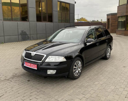 Черный Шкода Октавия, объемом двигателя 1.8 л и пробегом 207 тыс. км за 6600 $, фото 1 на Automoto.ua