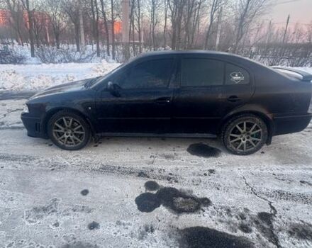 Черный Шкода Октавия, объемом двигателя 1.78 л и пробегом 220 тыс. км за 6500 $, фото 1 на Automoto.ua