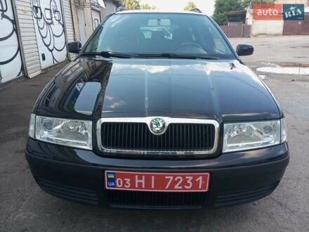 Шкода Октавия 2008 в Чернигове на Automoto.ua Черный Шкода Октавия, объемом двигателя 1.6 л и пробегом 215 тыс. км за 6350 $, фото 1 на Automoto.ua