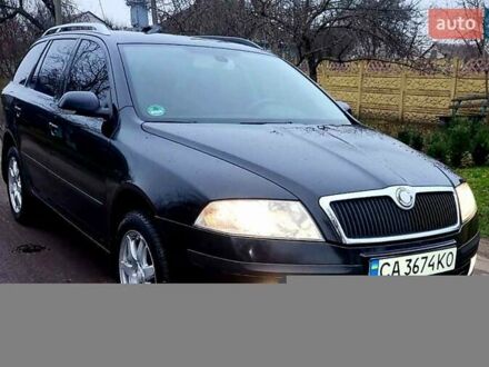Чорний Шкода Октавія, об'ємом двигуна 1.9 л та пробігом 208 тис. км за 6900 $, фото 1 на Automoto.ua