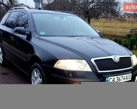Черный Шкода Октавия, объемом двигателя 1.9 л и пробегом 208 тыс. км за 6900 $, фото 1 на Automoto.ua