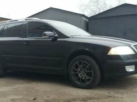 Черный Шкода Октавия, объемом двигателя 1.6 л и пробегом 265 тыс. км за 6600 $, фото 1 на Automoto.ua