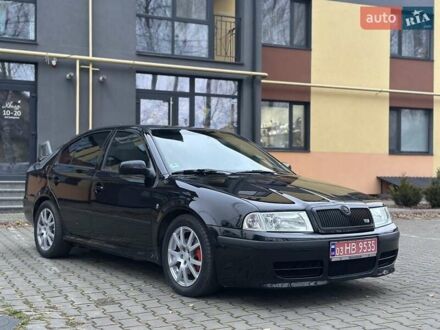 Чорний Шкода Октавія, об'ємом двигуна 1.8 л та пробігом 164 тис. км за 7500 $, фото 1 на Automoto.ua
