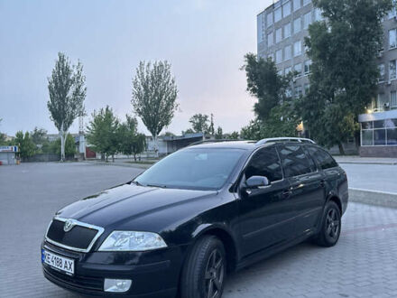 Шкода Октавия 2008 в Днепре (Днепропетровске) на Automoto.ua Черный Шкода Октавия, объемом двигателя 1.6 л и пробегом 204 тыс. км за 6600 $, фото 1 на Automoto.ua