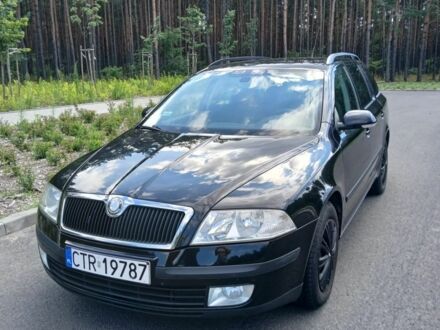 Черный Шкода Октавия, объемом двигателя 1.9 л и пробегом 219 тыс. км за 1750 $, фото 1 на Automoto.ua